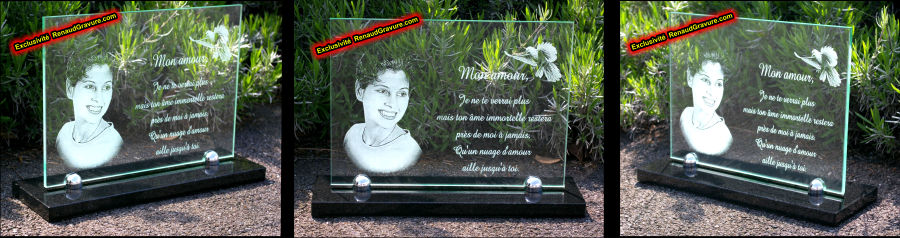 plaques fun�raires