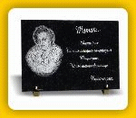 Plaques fun�raires : Votre plaque fun�raire artistique sur mesure