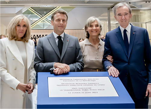 Samaritaine E. MACRON - B. ARNAULT