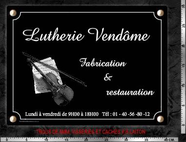 plaque pro en pierre
