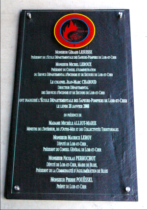 plaque inauguratoire