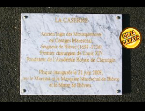 plaque marbre